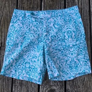 High Waisted Floral Short